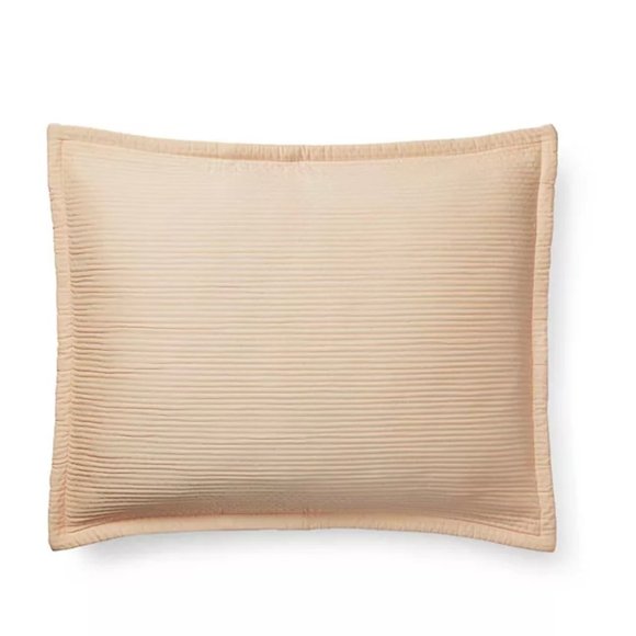Lauren Ralph Lauren Bedding Lauren Ralph Lauren Spencer Matelasse Standard Sham In Clay Tan